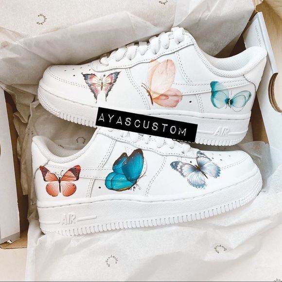 AF w custom butterflies